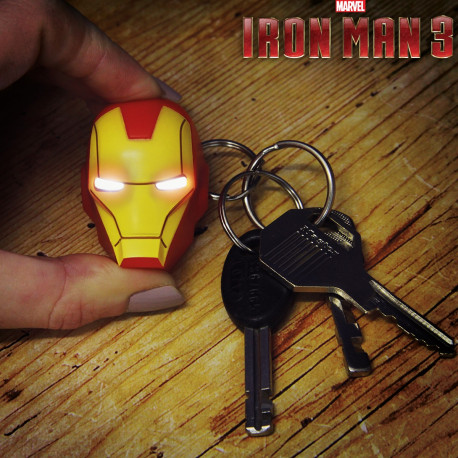 Porte-Clés Iron Man Torche Led Marvel