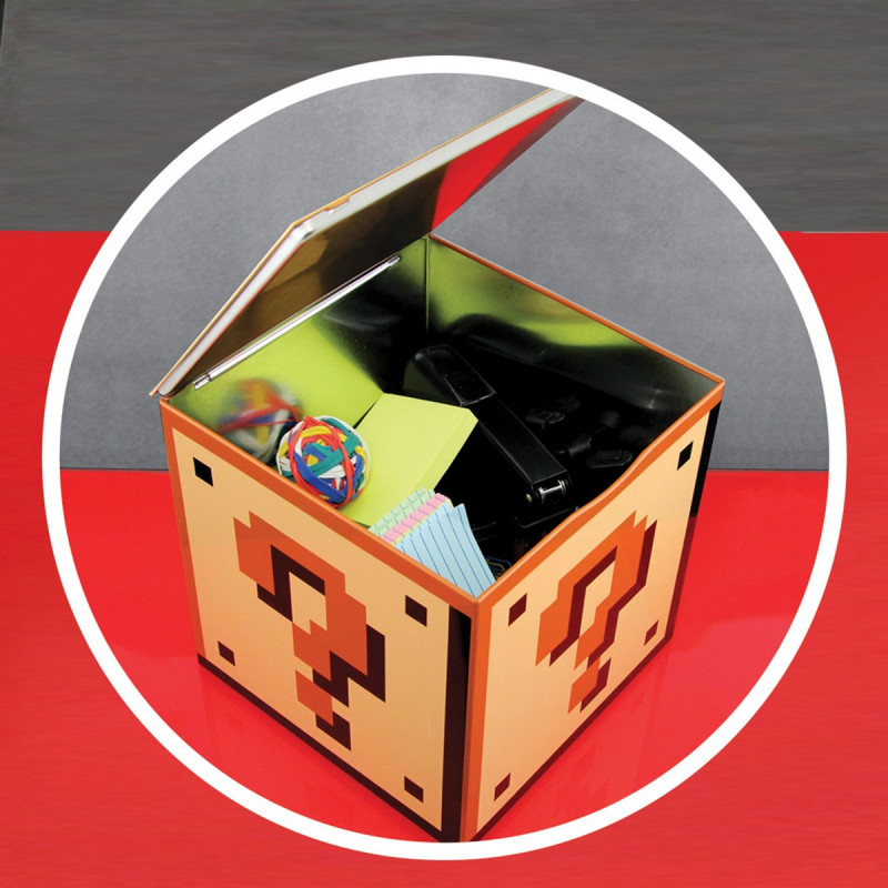 Boîte Mystère Métallique Super Mario Bros Nintendo Kas Design