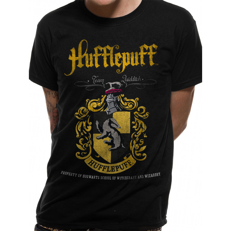 TShirt Harry Potter Quidditch Poufsouffle sur Kas Design