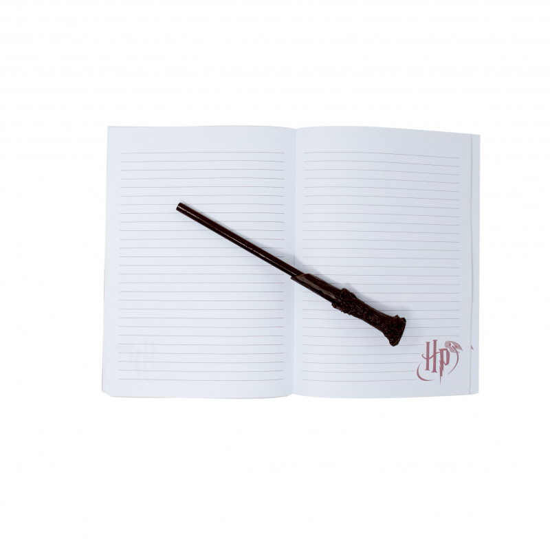 Carnet de Notes Harry Potter Poudlard et Crayon assorti sur Kas Design