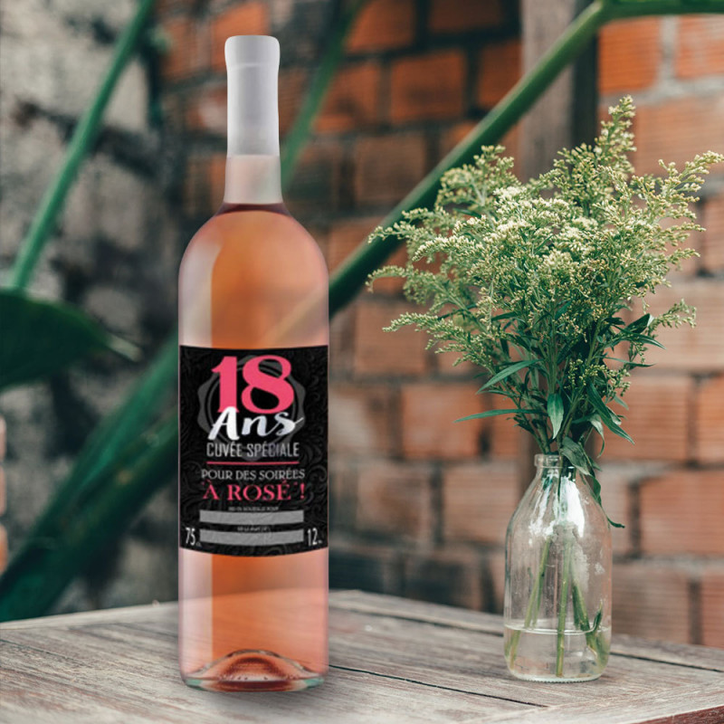 Bouteille De Rose Anniversaire Humoristique Sur Kas Design Bouteille De Rose Anniversaire Humoristique Sur Kas Design