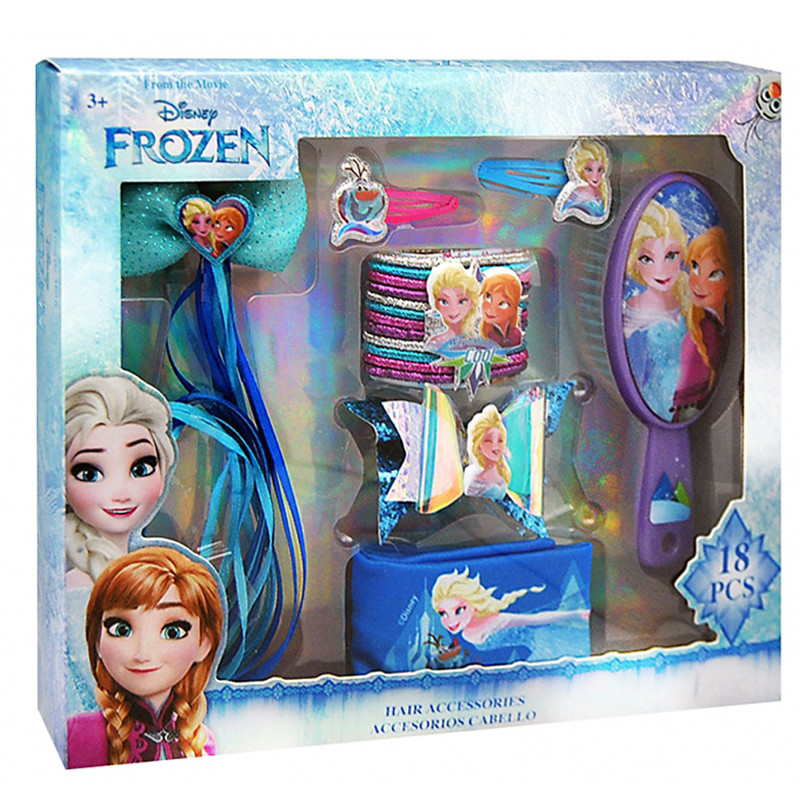 Coffret D Accessoires De Coiffure La Reine Des Neiges Disney Sur Kas Design
