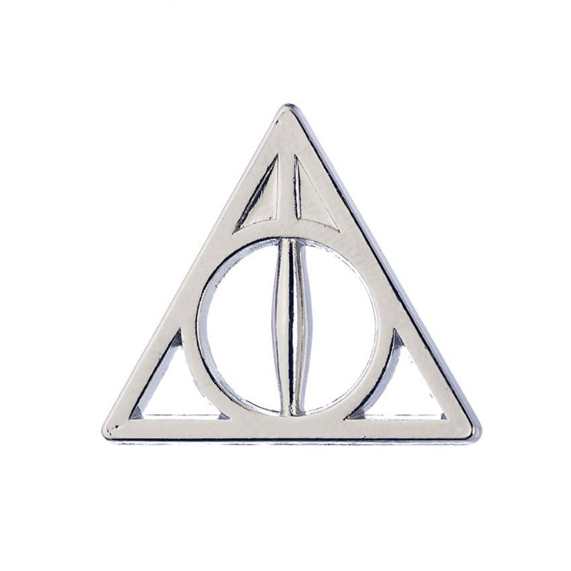 Badge Harry Potter Les Reliques de la Mort en métal sur Kas Design