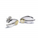 Boucles d'Oreilles Harry Potter Vif d'Or