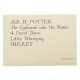 Carnet de Notes Harry Potter Lettre Poudlard