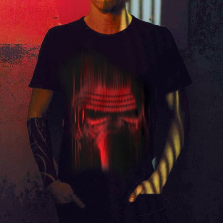 T-Shirt Kylo Ren Star Wars Lignes Rouges