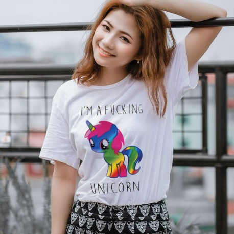 T-Shirt Licorne - I'm a Fucking Unicorn