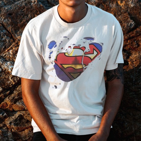 T-Shirt Superman Logo Déchiré