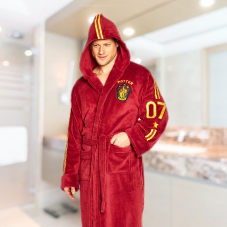 Peignoir Quidditch Gryffondor Harry Potter Sur Kas Design