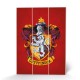 Panneau en Bois Harry Potter Maisons Poudlard