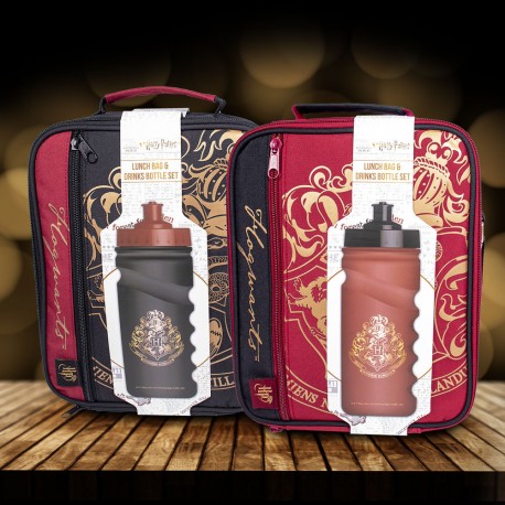 Set Harry Potter Poudlard - Lunch Bag & Gourde