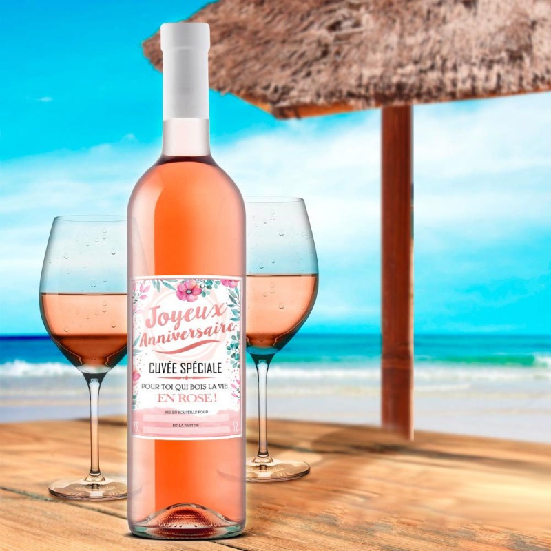 Bouteille De Rose Anniversaire Humoristique Sur Kas Design Bouteille De Rose Anniversaire Humoristique Sur Kas Design