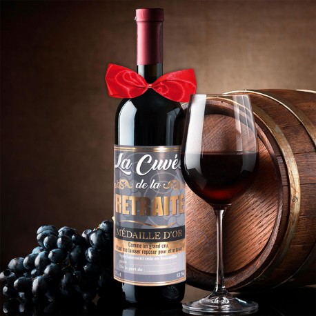 Bouteille de Vin Cuvée Spéciale de la Retraite
