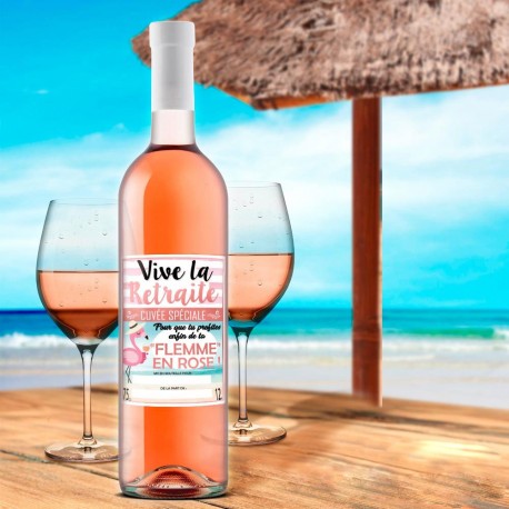 Bouteille de Rosé Cuvée Spéciale de la Retraite