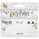 Boucles d'Oreilles Harry Potter - Lot de 3 - Quai 9 3/4, Reliques de la Mort et Hedwige