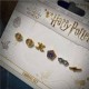 Boucles d'Oreilles Harry Potter - Lot de 3 - Retourneur de Temps et Symboles