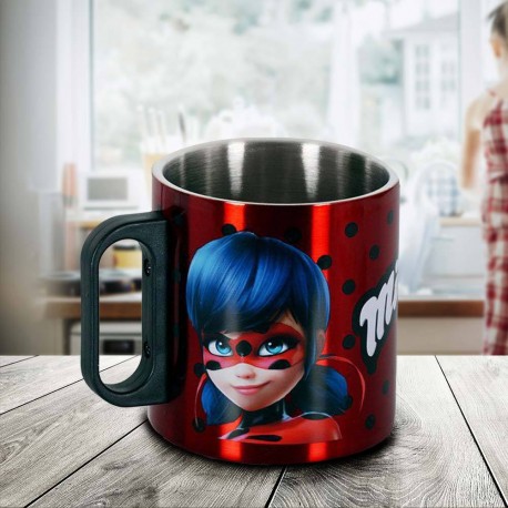 Mug Aluminium Lady Bug Miraculous
