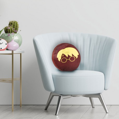Coussin Rond Harry Potter