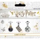 Pendentifs Charm Harry Potter - Quai 9 3/4, Poudlard Express et Ticket Train