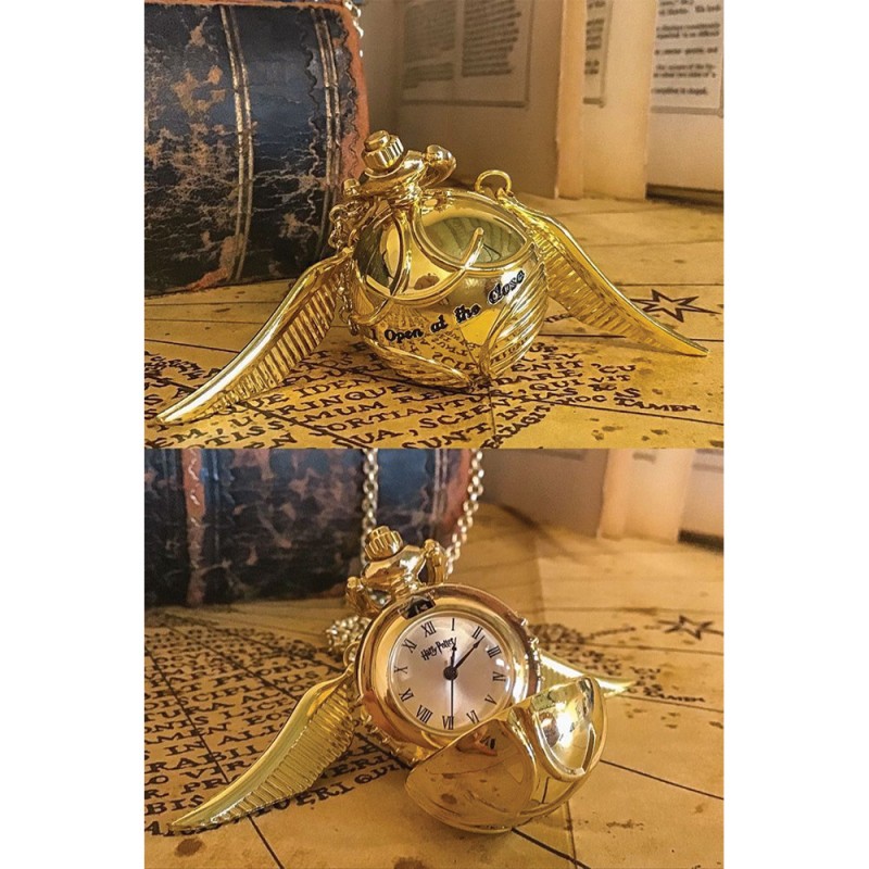 4 Pièces Bijoux vif D'or Retourneur de Temps Harry Potter