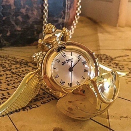 Collier Harry Potter Montre Retourneur de Temps 3D Premium