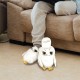 Chaussons Hedwige Fourrure Harry Potter en 3D