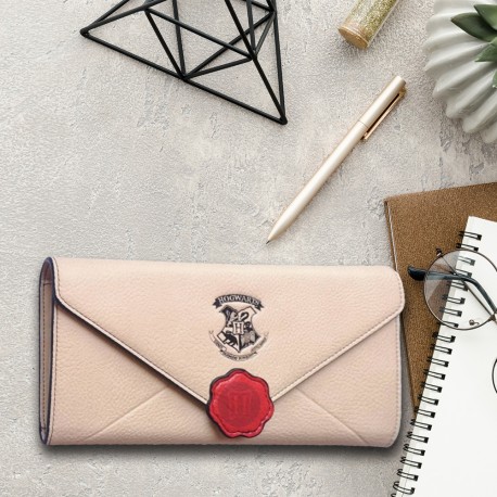 Grand Porte-Monnaie Harry Potter Lettre d'Admission Poudlard