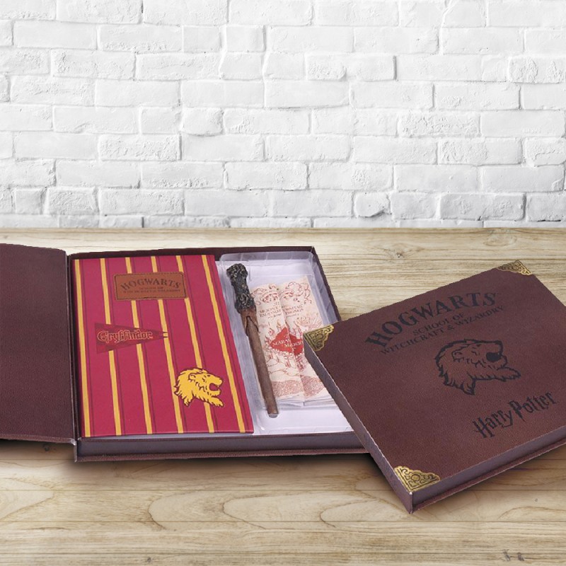 Set Papeterie Harry Potter avec Carte du Maraudeur sur Kas Design