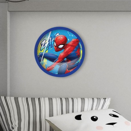Veilleuse Poussoir Spiderman Marvel