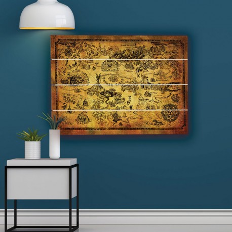 Panneau en Bois The Legend of Zelda Cate d'Hyrule
