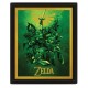 Cadre Link The Legend of Zelda Effet Animé 3D