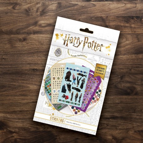 Planches de 800 Stickers Harry Potter