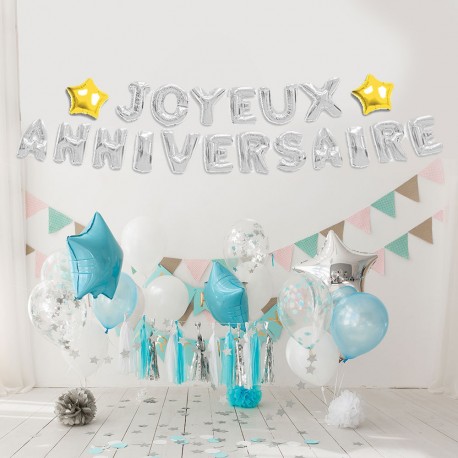 Guirlande de Ballons Géante Joyeux Anniversaire