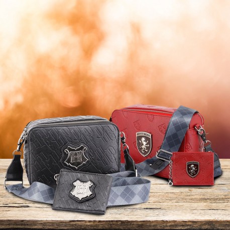 Set Petite Sacoche et Porte-Monnaie Harry Potter