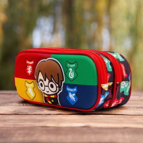 Trousse Double Harry Potter Chibi 3D