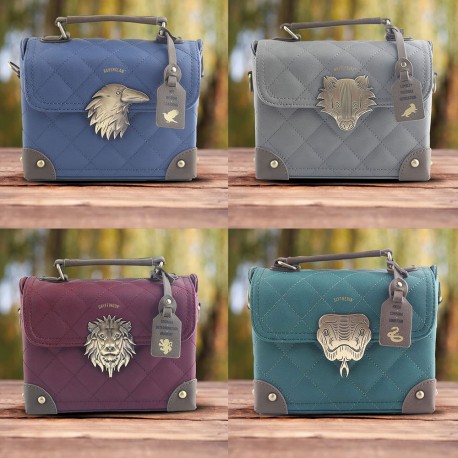 Petit Sac à Main Deluxe Harry Potter Maisons Poudlard Matelassé