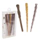 Set de 3 Stylos Harry Potter Baguettes Magiques