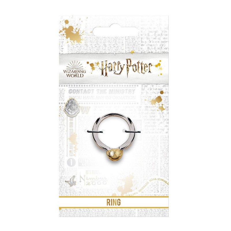 Bague Vif d'Or Harry Potter sur Kas Design