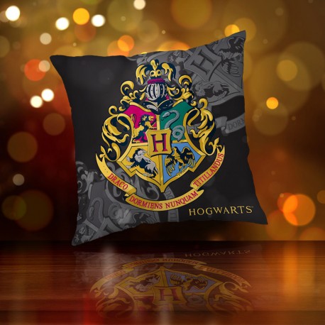 Coussin Harry Potter Blason Poudlard