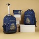 Trousse Triple Harry Potter Bleue Poudlard