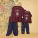 Pyjama Harry Potter Poudlard Manches Longues - Lot de 8