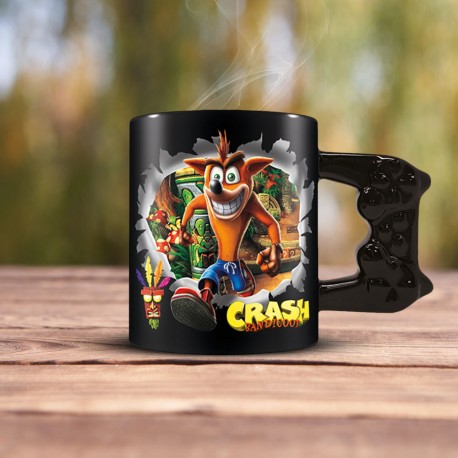 Mug 3D Crash Bandicoot Gaming