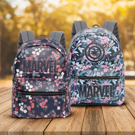 Sac à dos Captain America Marvel Fashion Fleuri