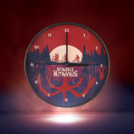 Horloge Murale Stranger Things