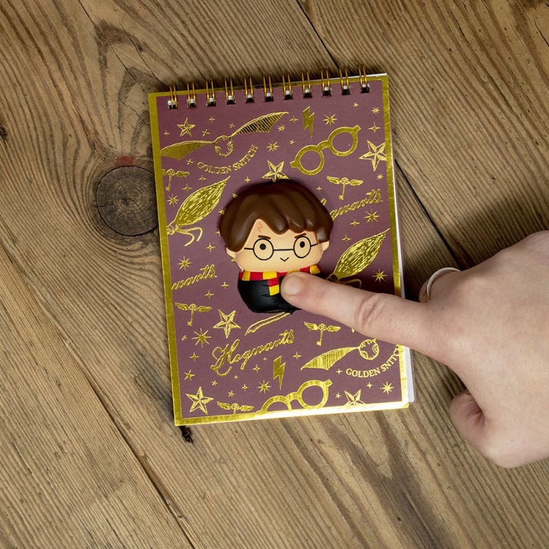 Carnet de Notes Harry Potter Kawaii Personnages Anti-Stress 3D sur Kas  Design