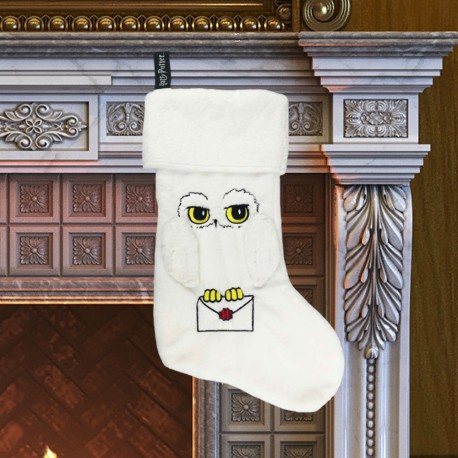 Botte de Noël Harry Potter Hedwige Fourrure