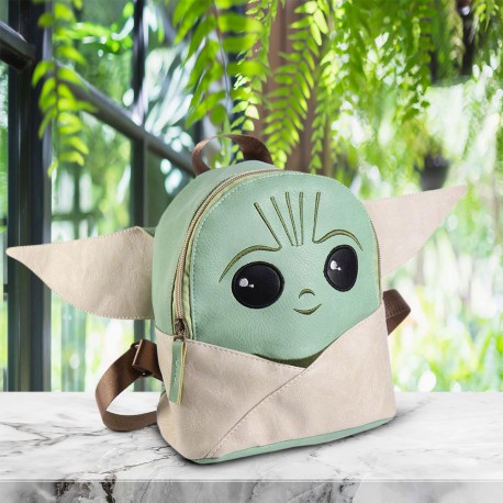 Mini Sac à Dos Bébé Yoda The Mandalorian 3D