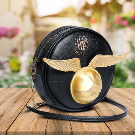 Sac à Main Rond Harry Potter Vif d'Or 3D