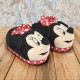 Pantoufles 3D Minnie Disney - Lot de 4