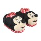 Pantoufles 3D Minnie Disney - Lot de 4